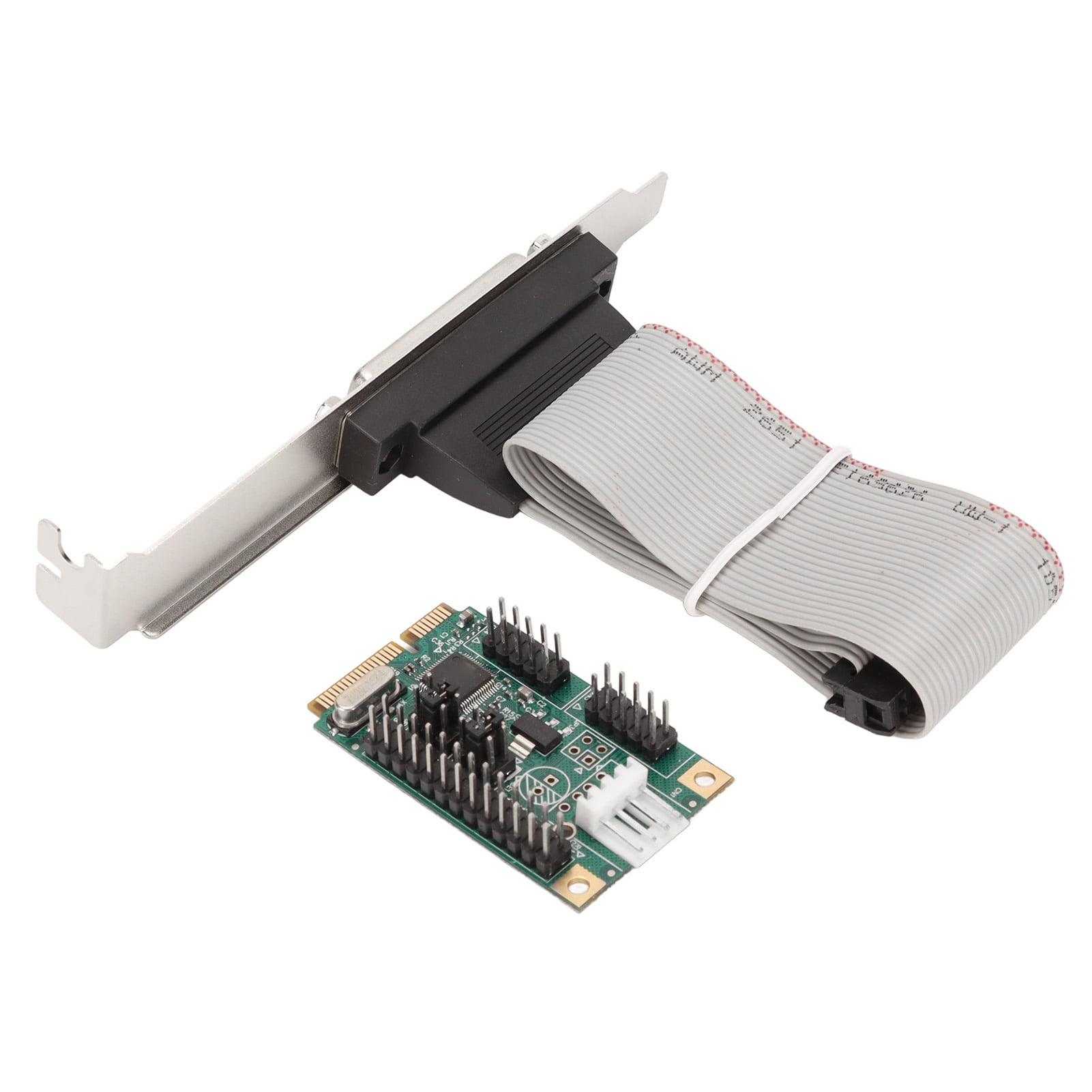 PCIe Parallel Port Expansion Card, Dual Serial Port MiniPCIE Parallel