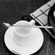 thumbnail image 5 of Cucharas de café de acero inoxidable YONGSHENG cucharas de postre cuadradas mango largo plateado 4 piezas, 5 of 5