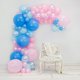 thumbnail image 1 of Juego de guirnaldas Party Balloon Arch, 82 unidades, globos de látex azul y rosa, 1 of 3
