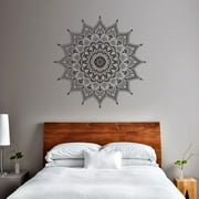 Radiance Mandala Stencil - 24-inch