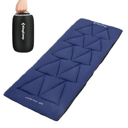 KingCamp Portable Lightweight Non Slip Soft Cotton Camping Cot Pad Mat Roll 74.8L x 25.2W Navy Walmart