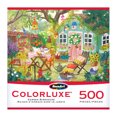 thumbnail image 4 of RoseArt - Colorluxe 500-Piece - Garden Birdhouse- Adult Interlocking Puzzle, 4 of 6