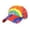 Multicolor, variant on AJGRHE Unisex Tie-dyed Baseball Cap Adjustable Sun Hat Fashion Hop Men Women Red One Size