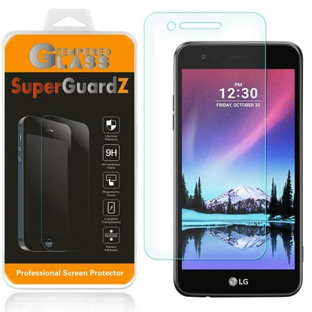 [2-Pack] For LG K4 (2017) - SuperGuardZ Tempered Glass Screen Protector, 9H, Anti-Scratch, Anti-Bubble, Anti-Fingerprint