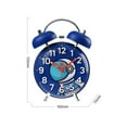 thumbnail image 6 of Alarm Clock 4" Twin Bell Analog Alarm Clock for Bedroom Battery Operated Bedside Clock with Backlight, 6 of 9