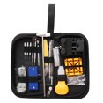 thumbnail image 1 of MAYUJIAA 130Pcs Portable Watch Repair Tool Set Case Opener Tweezer Screwdriver Kit Watchmaker Case SS311-8784, 1 of 5