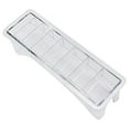 thumbnail image 2 of 2x Guía Organizador Rack Contenedor Universal Base de Almacenamiento Límite de Almacenamiento Caja de Almacenamiento Soporte para 2 piezas, 2 of 8