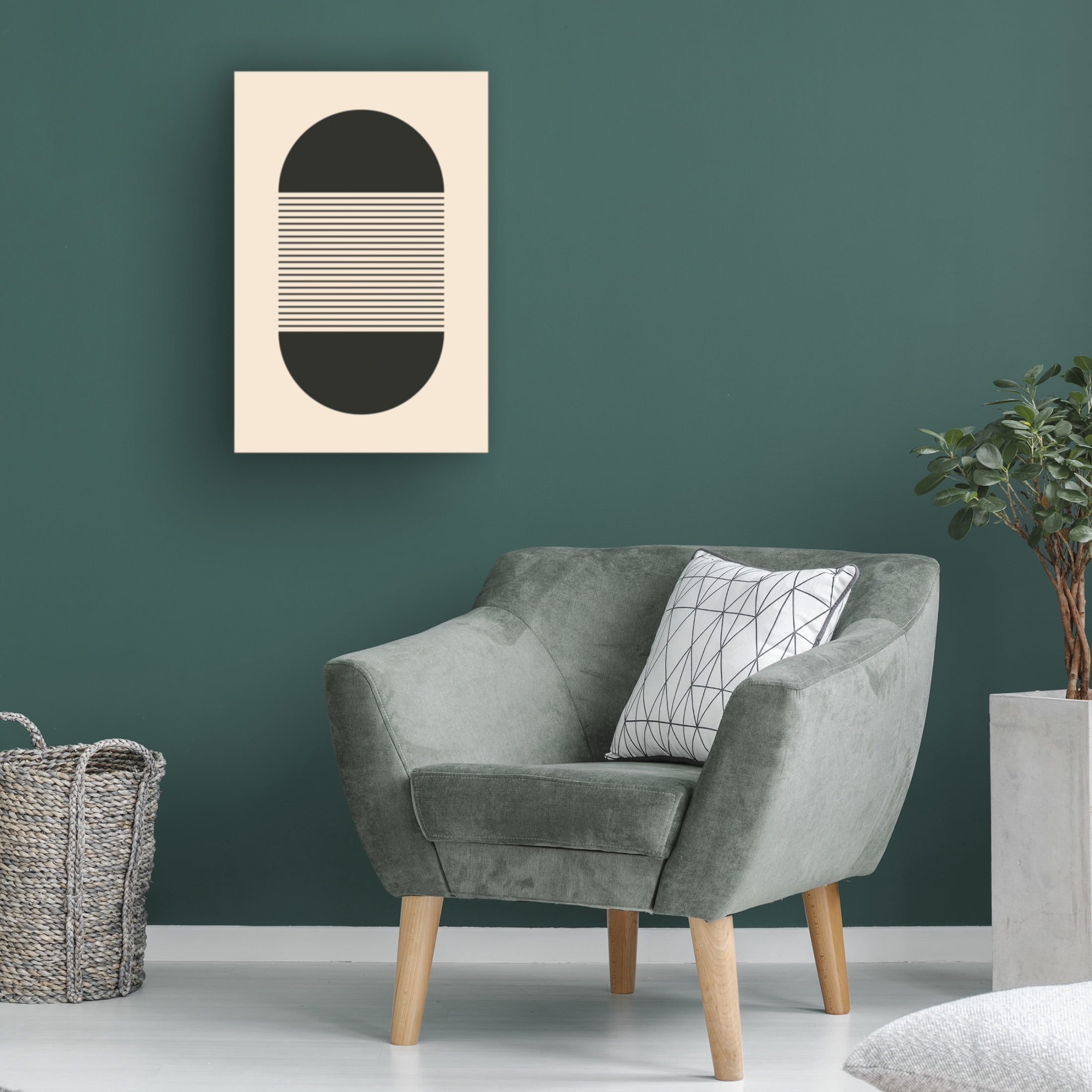 Trademark Fine Art jay stanley Geometric Vibes 4 Canvas Wall Art