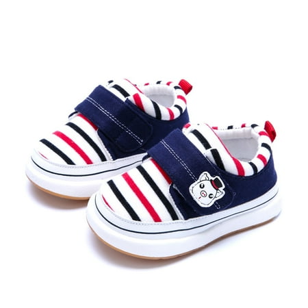 

Toyella Baby soft-soled toddler shoes Navy Blue 19
