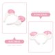thumbnail image 5 of EeaseMX Shofar rosa Aros para el cabello Diadema decorativa Adorables Ovejas Cuerno Bandas para el cabello Orejas de oveja lindas Aros para la cabeza Favores de fiesta Suministros Decoraciones, 5 of 8