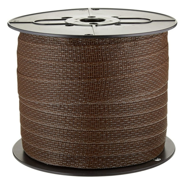 Field Guardian 631553 1.5 Inch UV Stabilized Polytape, 656 Ft Spool, Brown