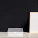 thumbnail image 2 of Caja de plástico rectangular mini con tapa para guardar tarjetas coleccionables, tarjetero, cajas para naipes, organizador transparente para tarjetas, 6 unidades, 2 of 6