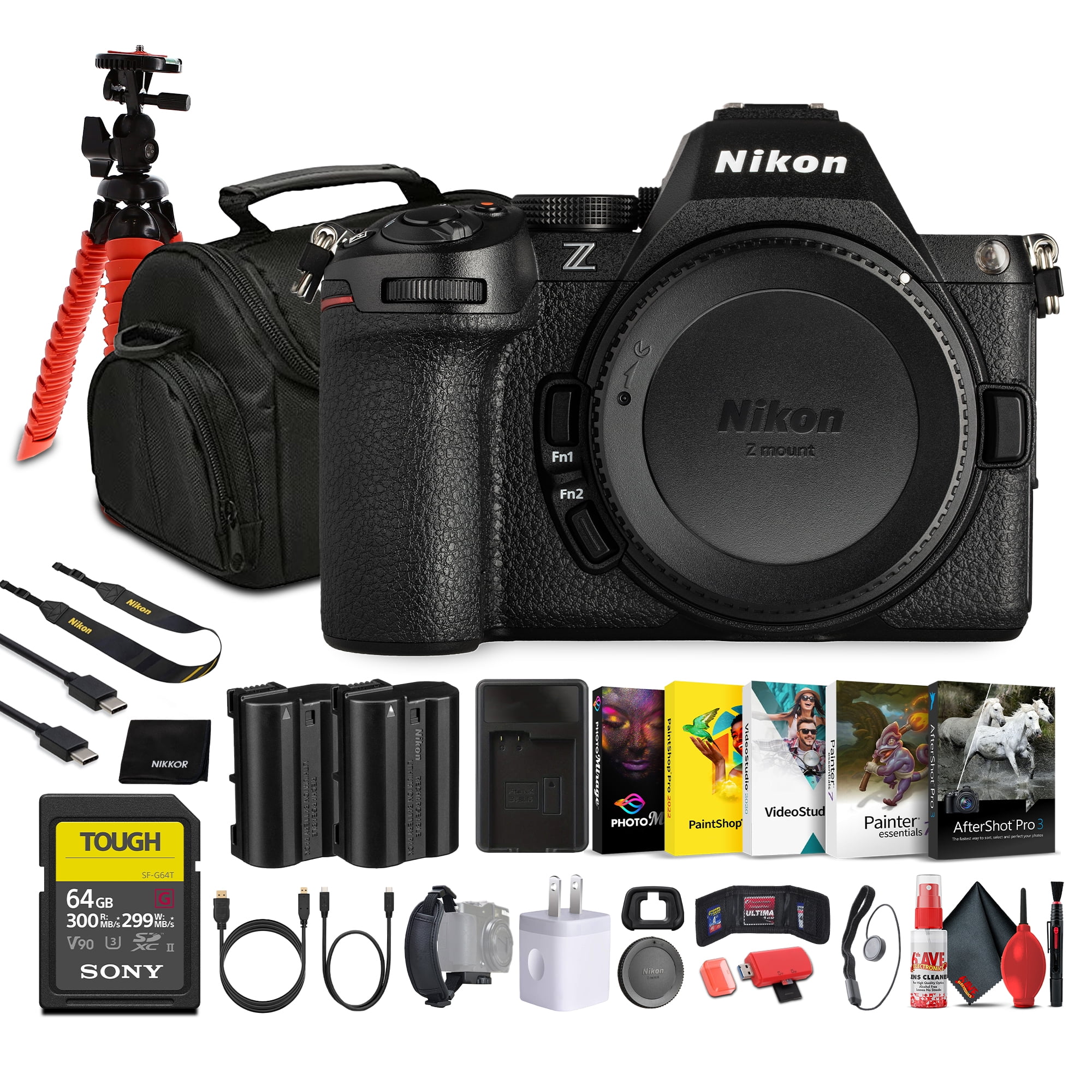Nikon COOLPIX P950 Digital Point Shoot Camera - 83x Zoom Lens Kit