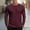 Red, variant on Zylanna Men's T-Shirts Tee, Striped Long Sleeve Crew Neck Breathable Tops for Activewear Sports Red