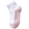 thumbnail image 2 of Ankle Socks for Toddlers Kids Size 1-13 Teens Girls & Boys Cotton Low-Cut Breathable Color-Block Lightweight Comfort Crew Sock, 2 of 8