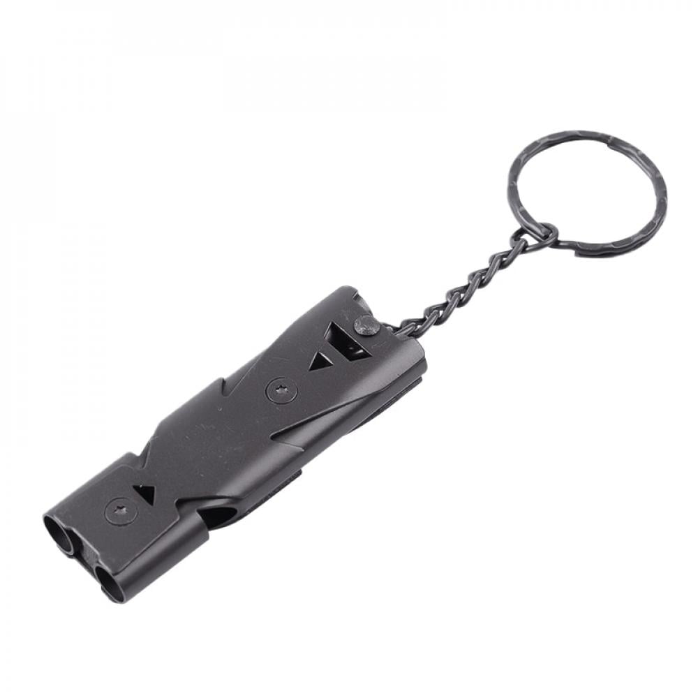 Portable Mountain Outdoor Survival Emergency Whistle Key Chain Safety Outdoor 