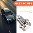 thumbnail image 3 of chasenew M12x1.5 Magnetic Oil Drain Plug, Magnetic Stainless Steel Oil Pan Drain Nut Bolt with 5PCS Copper Crush Washer Anti Leakage, Universal Leak-proof Replacement,Fits Most Cars,Motorcycles,Boats, 3 of 8