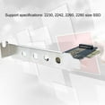 thumbnail image 3 of M.2 NVME SSD vers pcie 3.0 X1 x4 x8 x16 Extension de Bureau Rigide, Adaptateur Y Carte R9J5, 3 of 9