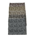 thumbnail image 3 of Tela de costura de algodón, diseño de estampado de leopardo, Multicolor, 48x48cm, tacto suave, seguro, respetuoso con la piel, 5 uds., 3 of 8