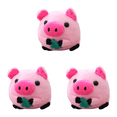 thumbnail image 1 of Juguete de peluche para mascotas en movimiento activo resistente a mordeduras para perros que juegan en interiores (cerdo) rosa, 1 of 5