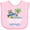 AD-Pink, variant on Inktastic Surfing Future Surfer Like Daddy Boys or Girls Baby Bib