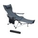 thumbnail image 3 of Mecedora plegable para acampar, silla reclinable ligera y compacta, silla de playa para exteriores, sillón para viajar, pescar, exterior, porche para gris, 3 of 8
