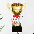 thumbnail image 3 of 1PC Sports Match Alloy Trophy Competitive Metal Trophy School Tournament Honor Trophy (24cm), 3 of 5