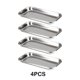 thumbnail image 4 of Qarigey 4 bandejas plateadas para instrumentos médicos de acero inoxidable y bandeja para servir de acero inoxidable fácil de transportar cuidado de los oídos, 4 of 6