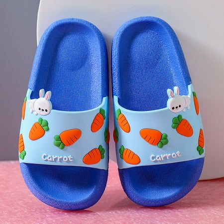 

Floleo Clearance Toddler Baby Cartoon Rabbit Soft And Non-Slip Kids Home Slipper Children s Shose