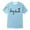 Z119-Light Blue, variant on YUEHUA T Shirt Child Boys Summer Short Sleeve T Shirt Casual Loose Fit Crew Neck Graphic Printed Tee Top for Kids Comfortable Daily Wear, Size 5-6 Years
