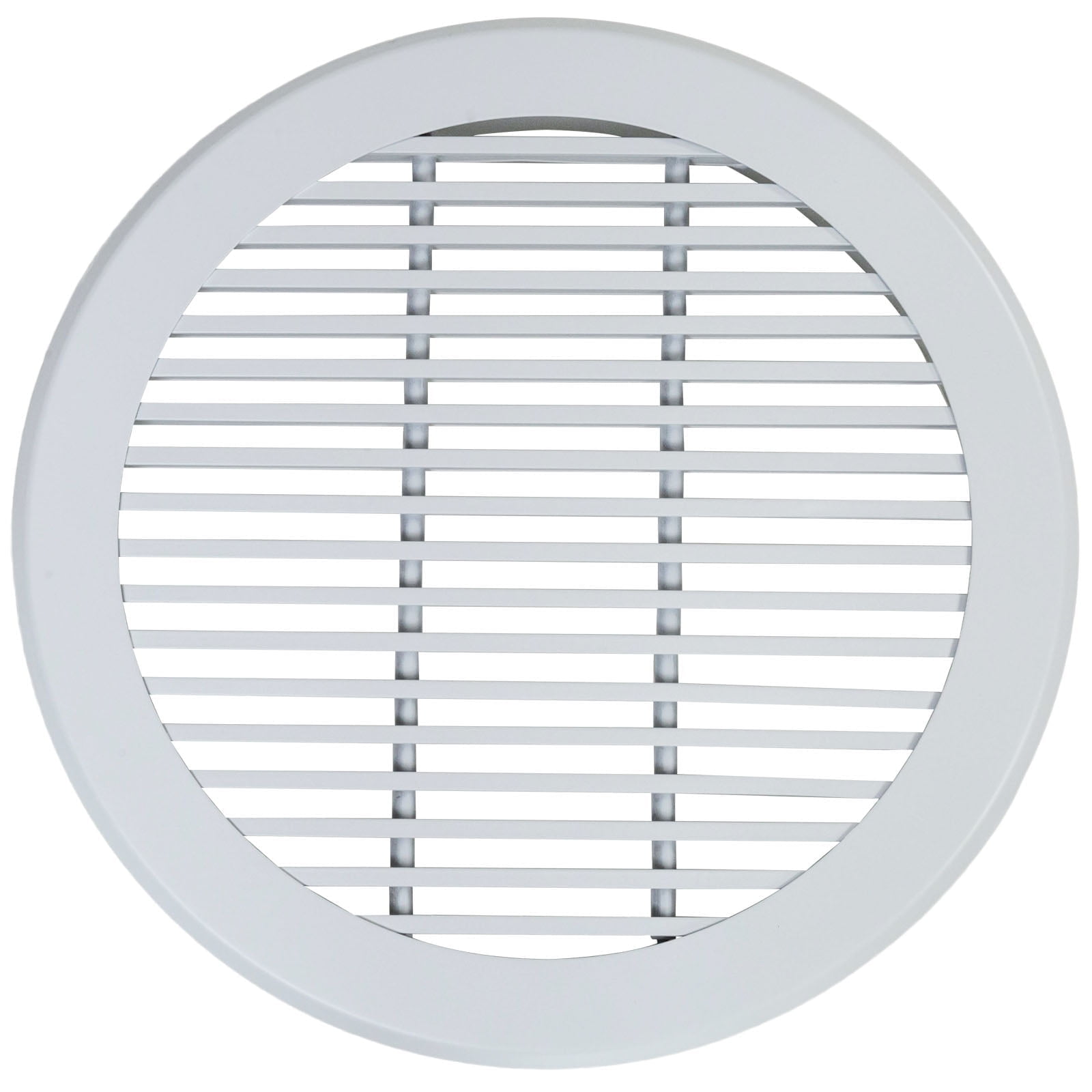 JOYOAIRE 16-inch Round Aluminum Air Vent, White, 0-Degree, Heating and Cooling Register Grille One pack Round Ceiling Diffuser