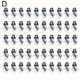 thumbnail image 1 of 50 Pcs Mini Jesus Figures Easter Jesus Loves You Jesus Toys little Jesus Figures-Good, 1 of 1