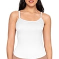 thumbnail image 1 of Camiseta Ilusion para Dama, con Bies Rib Blanco Talla XG, 1 of 5
