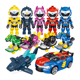 thumbnail image 2 of Figuras de acción de personajes de Anime, Mini Scooter de agente de fuerza, transformable, Super Dinosaur Power Toys, X Deformation Mecha Robot Gifts, 2 of 3
