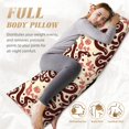 Body Pillow Cover Body Pillow Cover with Zipper, Super Soft Simple