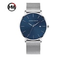 thumbnail image 1 of Reloj Hannah Martin HM-151S Para Hombre Color del Fondo Azul Plateado Color de Correa Plateado, 1 of 7