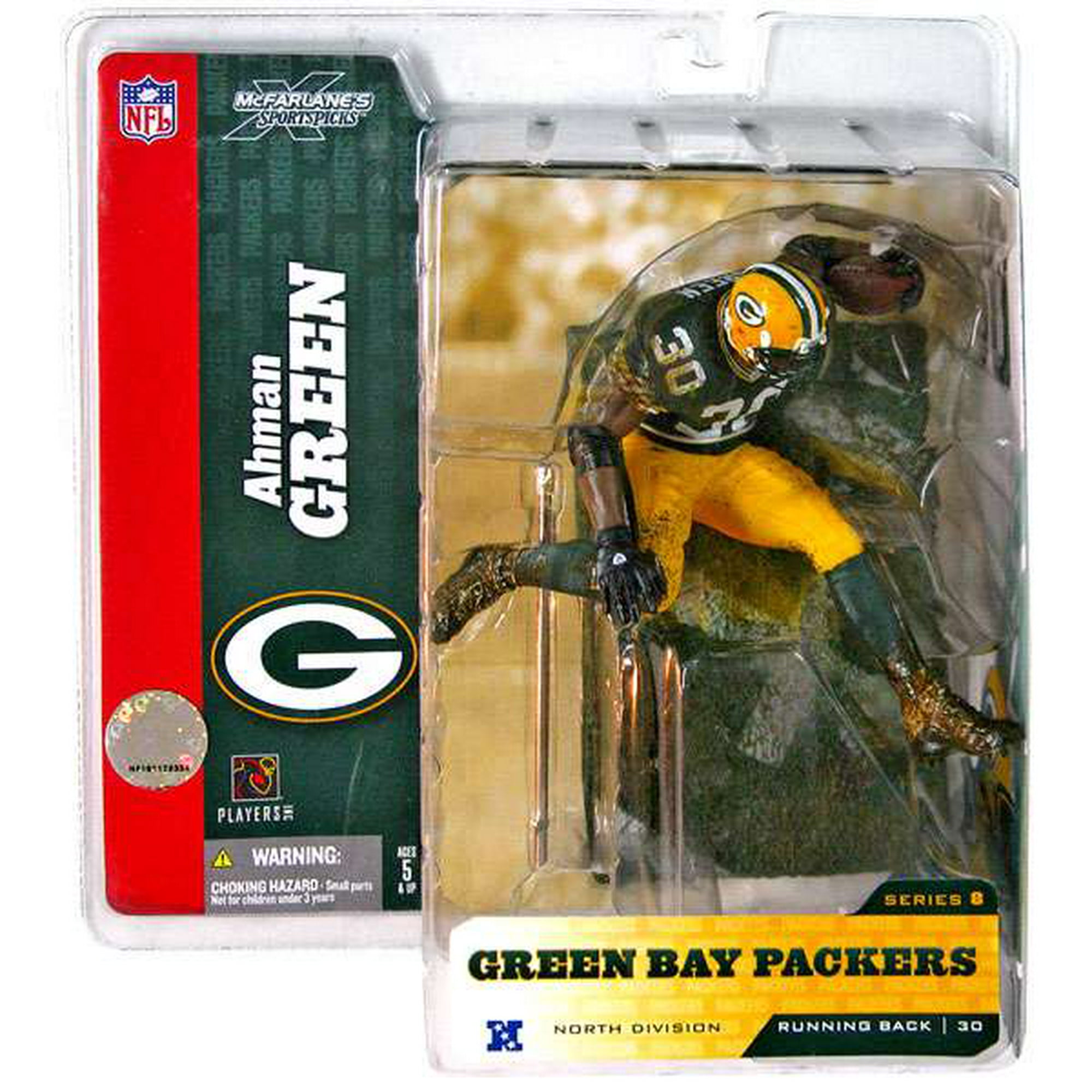 McFarlane NFL Sports Picks Series 8 Ahman Green Action Figure [Green Jersey]  