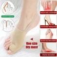 thumbnail image 6 of Bunion Corrector for Women and Men, NOGIS Big Toe Straightener with Splint & Pads, Comfortable & Breathable for Day/Night Support, Hallux Valgus Pain Relief Non-Slip Socks (Beige), 6 of 7