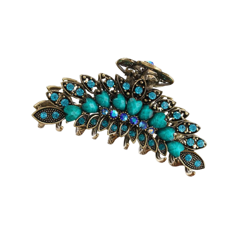 Kironypik Women Vintage Hair Claw Decoration Woman Headdress Simulation