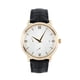 thumbnail image 5 of Cuero Reloj Correa 20mm Relieve Patrón Vaca Cuero Reloj Correa Reemplazo con Resorte Barras para Hombre y Mujer, Negro, 5 of 6