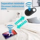 thumbnail image 5 of RV 4 PCS GPS Tracker Smart Locator con Bluetooth para niños, perros, ancianos, automóviles, billeteras, mascotas, gatos, motocicletas, equipaje, teléfonos inteligentes y selfies Rojo Verde, 5 of 5