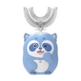 thumbnail image 3 of Cepillo de dientes eléctrico sónico para niños, recargable, 360 grados, automático, con dibujos animados, inteligente, en forma de U, de silicona para niños, 3 of 5