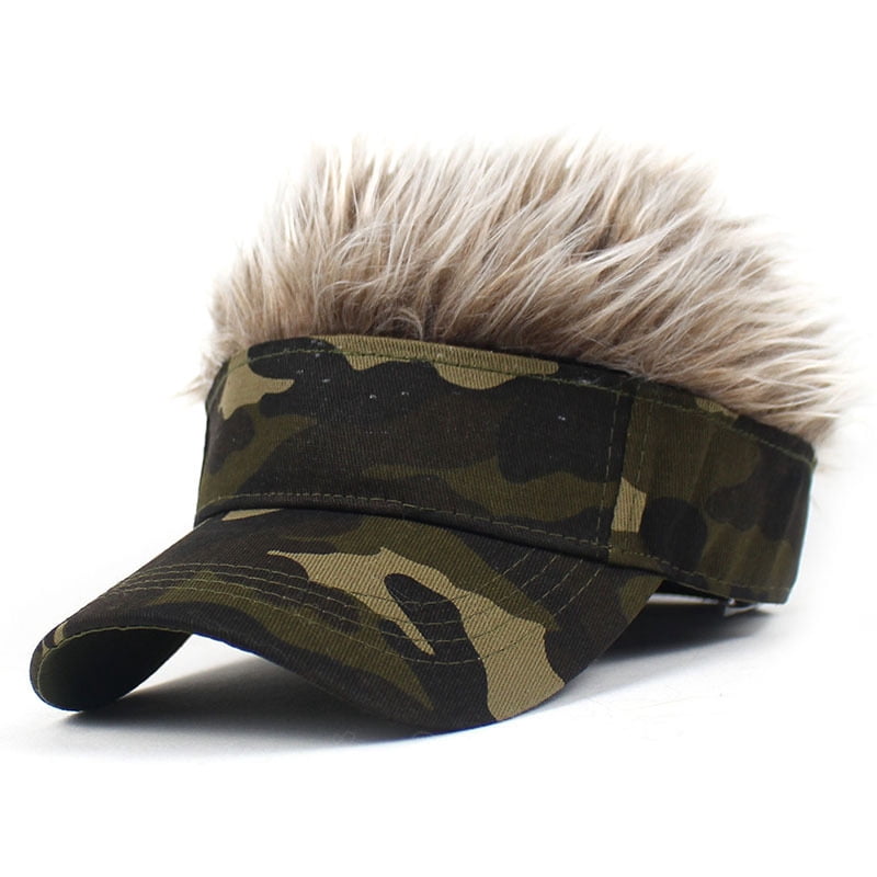 Caps Men's Wigs Hats Women's Hats Dark Brown