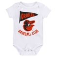 thumbnail image 3 of Infant Fanatics Baltimore Orioles Fan Pennant 3-Pack Bodysuit Set, 3 of 4