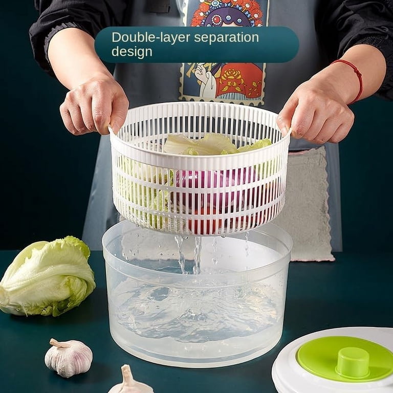 BN-LINK 3L Manual Salad Spinner with Drain photo 5