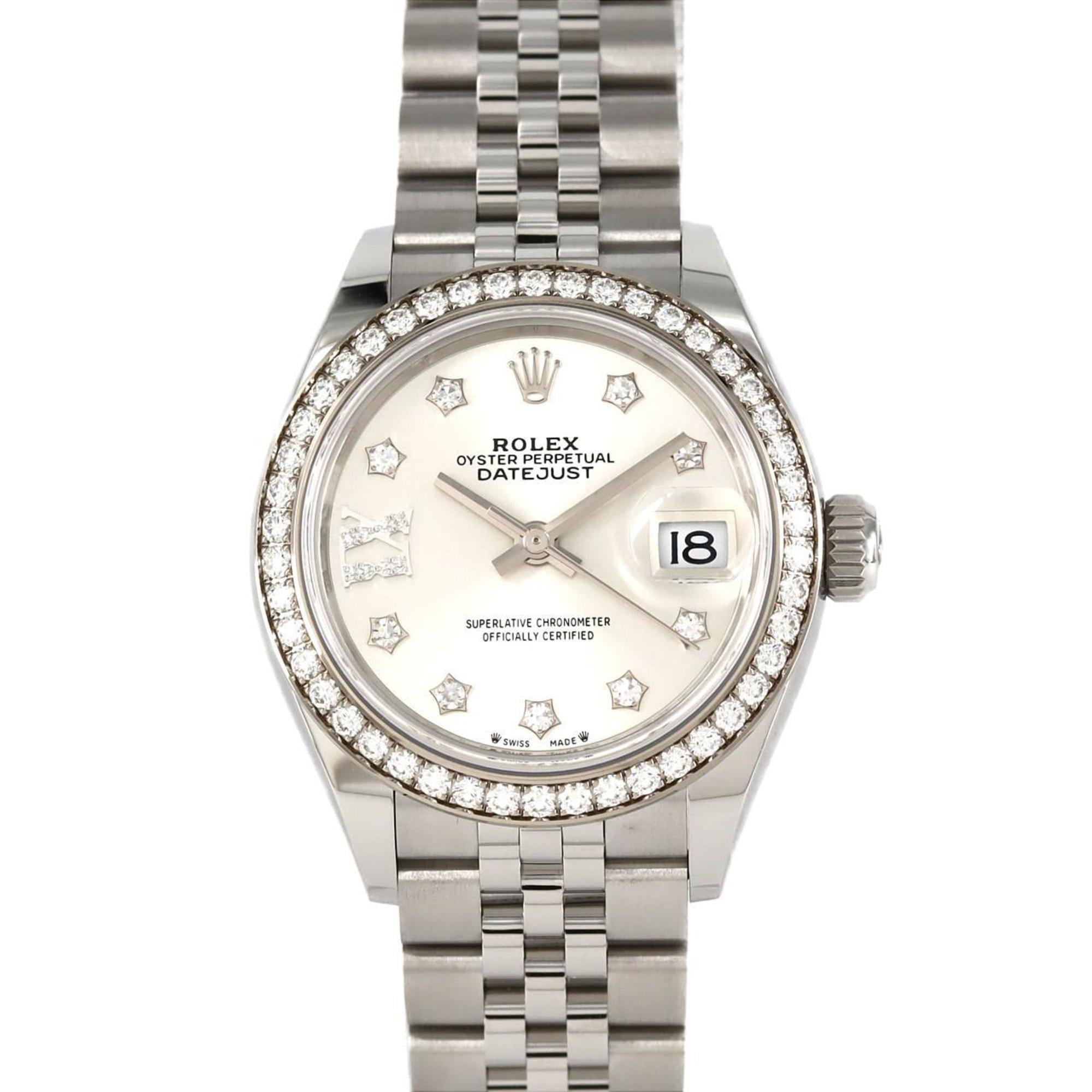 Pre-Owned Rolex Datejust 279384RBR SSxWG Watch Automatic Winding Random Number (Good)