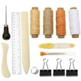 thumbnail image 2 of EIGTHTAIL Book binding materials 1 Set Bookbinding Tools DIY Leather Sewing Kit Bookbinding Crafts Kit Sewing Tools, 2 of 8
