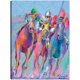 thumbnail image 1 of Cuadro Decorativo - Carrera de caballos 2, 1 of 3