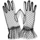 thumbnail image 3 of 1 par de guantes cortos de encaje para mujer, guantes de boda, fiesta de té, graduación, cóctel, guantes de fiesta, 3 of 6