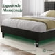 thumbnail image 3 of Base de Cama con Cabecera Matrimonial Zinus Leo Tapizada Color Gris. Fácil Armado, para Todas las Edades., 3 of 6
